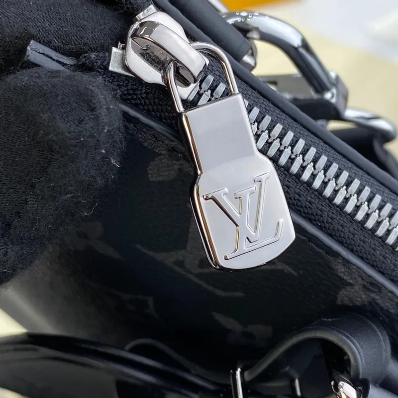 LV M46098 Louis Vuitton Sac Plat Cross Monogram Eclipse potažená plátno