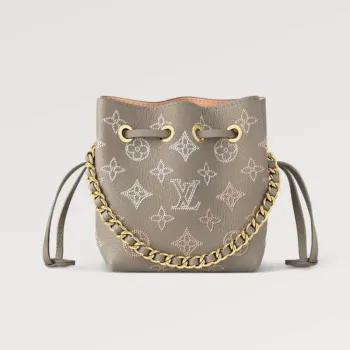 LV M82731 Louis Vuitton Pico Bella Bucket Bag Šedá