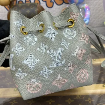 LV M82731 Louis Vuitton Pico Bella Bucket Bag Šedá