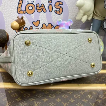 LV M23387 Louis Vuitton Blossom MM Tote Bag Šedá