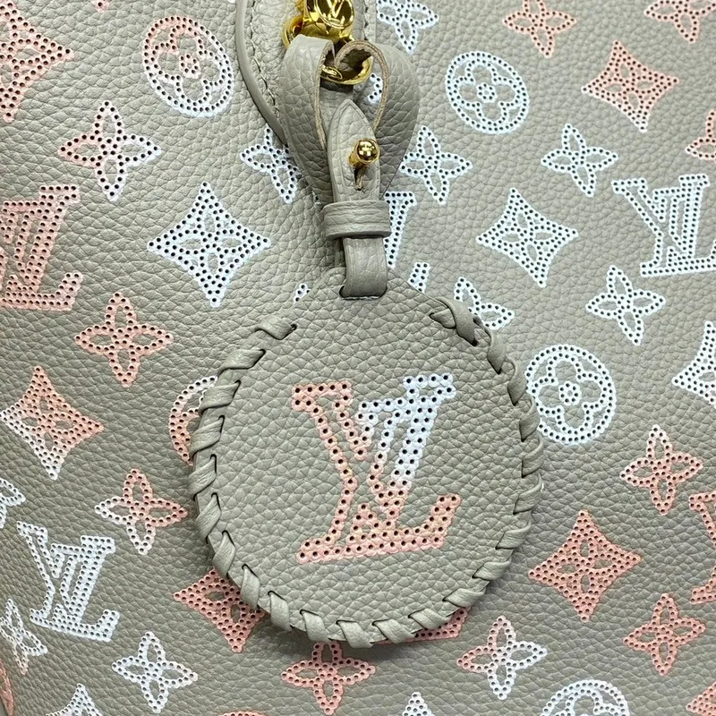 LV M23387 Louis Vuitton Blossom MM Tote Bag Šedá