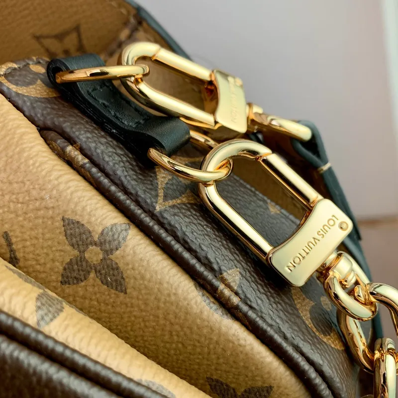 LV M46279 Louis Vuitton Pochette Métis East West Taška Žlutý květ