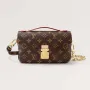 LV M46279 Louis Vuitton Pochette Métis East West Taška Monogram Kůže