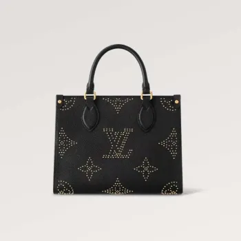 LV M46733 Louis Vuitton OnTheGo PM Taška Černá