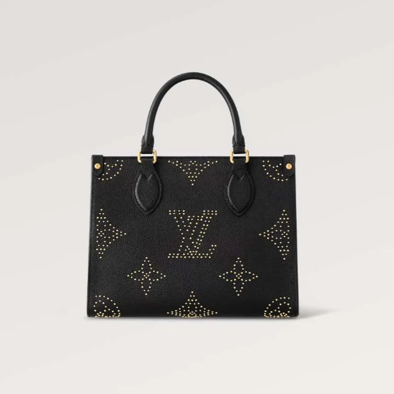 LV M46733 Louis Vuitton OnTheGo PM Taška Černá