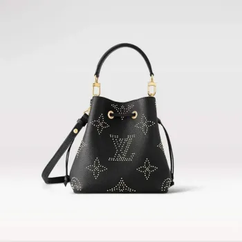 LV M46734 Louis Vuitton NéoNoé BB Kabela na řetěz černá