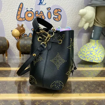 LV M46734 Louis Vuitton NéoNoé BB Kabela na řetěz černá