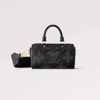 LV M46745 Louis Vuitton Nano Speedy Taška Černá