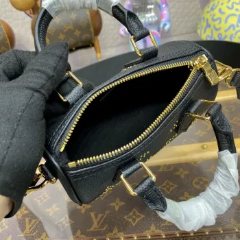 LV M46745 Louis Vuitton Nano Speedy Taška Černá