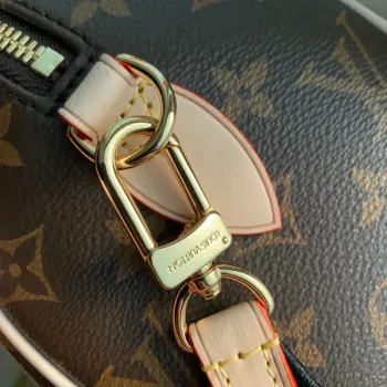 LV M46234 Louis Vuitton Speedy Bandoulière 20 Monogram potažená plátno Černá