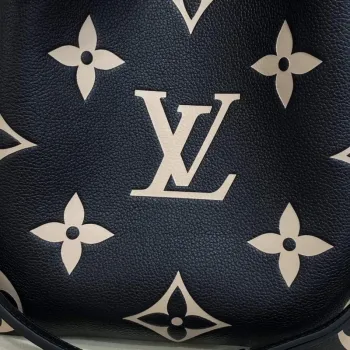 LV M45497 Louis Vuitton NéoNoé MM Černá/krémová