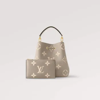 LV M45555 Louis Vuitton NéoNoé MM Holubí šedá/krémová