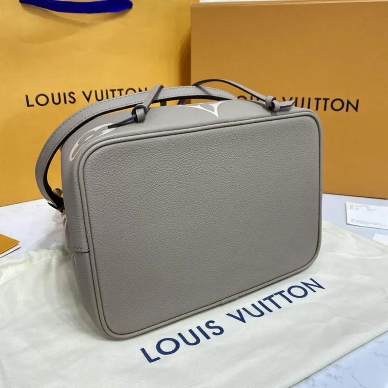 LV M45555 Louis Vuitton NéoNoé MM Holubí šedá/krémová