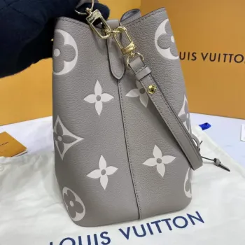 LV M45555 Louis Vuitton NéoNoé MM Holubí šedá/krémová