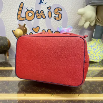 LV M45256 Louis Vuitton NéoNoé MM Kabela na řetěz červená