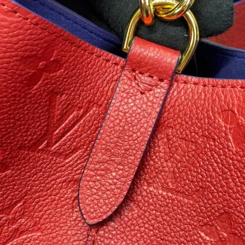 LV M45256 Louis Vuitton NéoNoé MM Kabela na řetěz červená