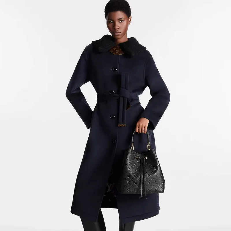 LV M45256 Louis Vuitton NéoNoé MM Kabela na víno Černá