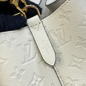 LV M46526 Louis Vuitton NéoNoé MM Kabela na víno Crème Beige