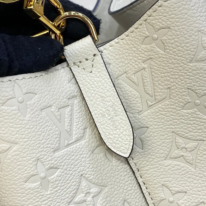 LV M46526 Louis Vuitton NéoNoé MM Kabela na víno Crème Beige