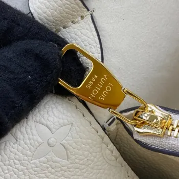 LV M46526 Louis Vuitton NéoNoé MM Kabela na víno Crème Beige
