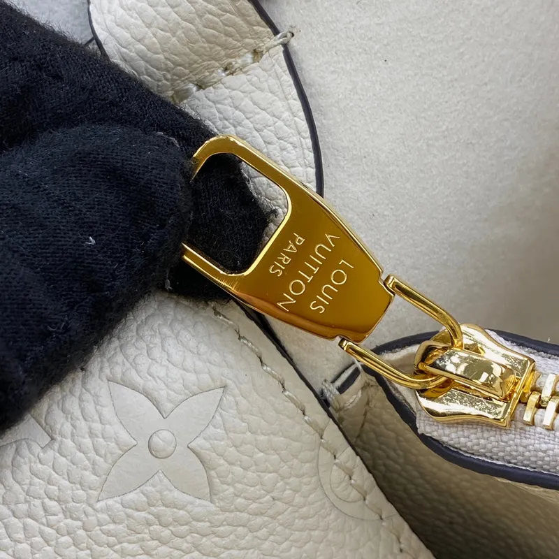 LV M46526 Louis Vuitton NéoNoé MM Kabela na víno Crème Beige