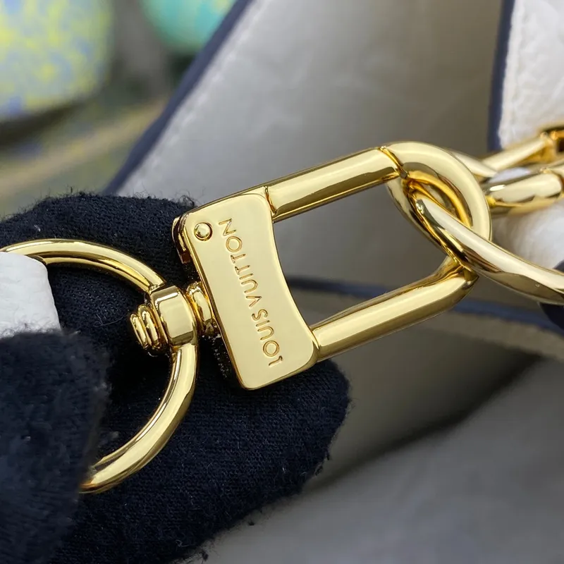 LV M46526 Louis Vuitton NéoNoé MM Kabela na víno Crème Beige