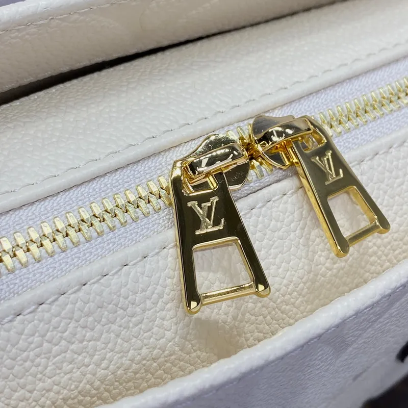 LV M23698 Louis Vuitton OnTheGo Východ-Západ Tote Bag Krémový