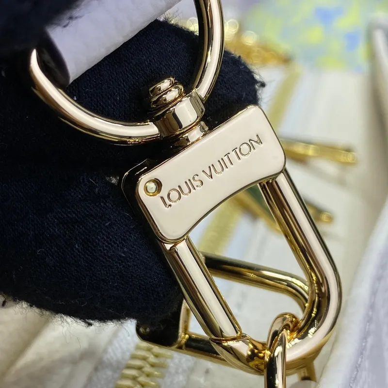 LV M23698 Louis Vuitton OnTheGo Východ-Západ Tote Bag Krémový