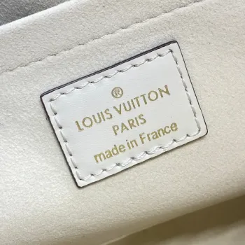 LV M23698 Louis Vuitton OnTheGo Východ-Západ Tote Bag Krémový