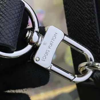 LV M30967 Louis Vuitton Porte Documents Voyage GM Ta ga hovězí kůže Černá