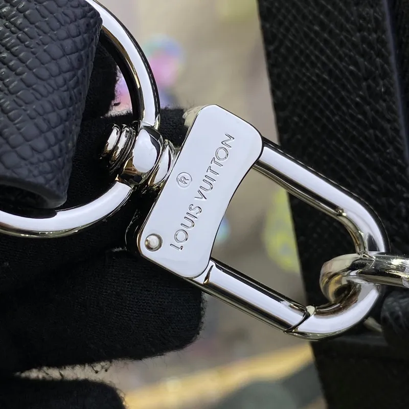 LV M30967 Louis Vuitton Porte Documents Voyage GM Ta ga hovězí kůže Černá