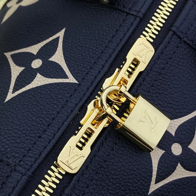 LV M46670 Louis Vuitton Keepall Bandoulière 45 Taška Černá/Beige