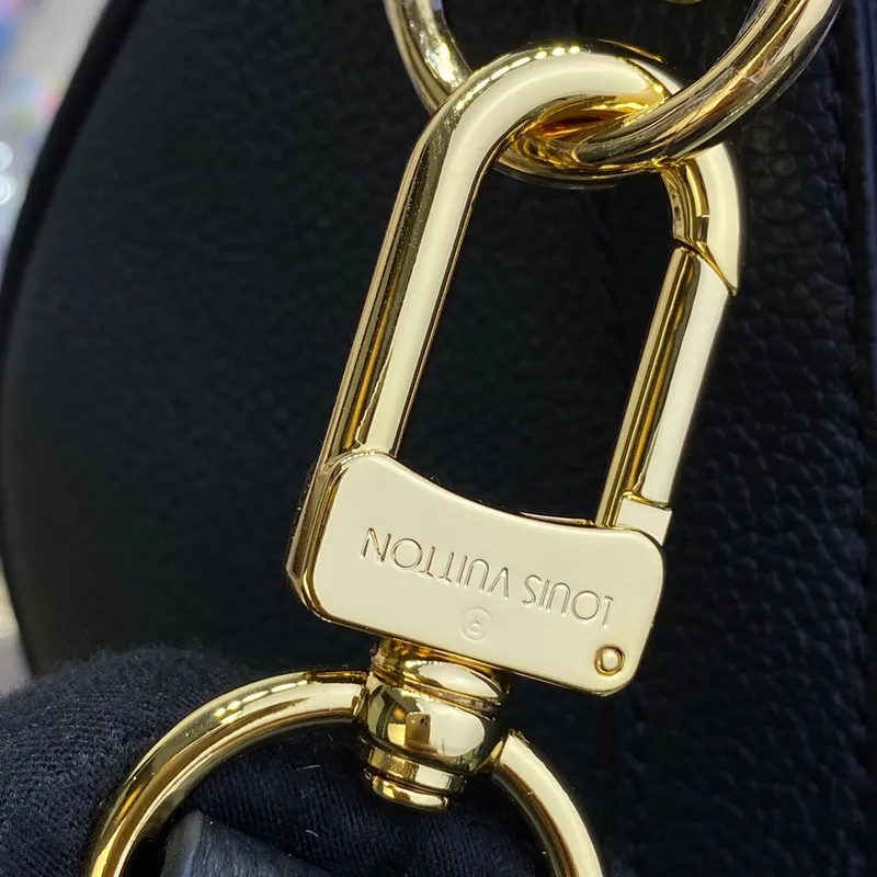 LV M46670 Louis Vuitton Keepall Bandoulière 45 Taška Černá/Beige