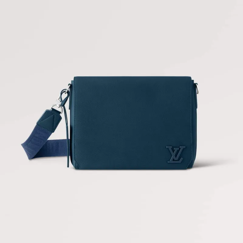 LV M23709 Louis Vuitton Taška přes rameno Takeoff Atlantic Blue