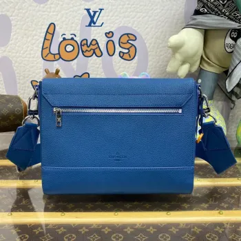 LV M23709 Louis Vuitton Taška přes rameno Takeoff Atlantic Blue