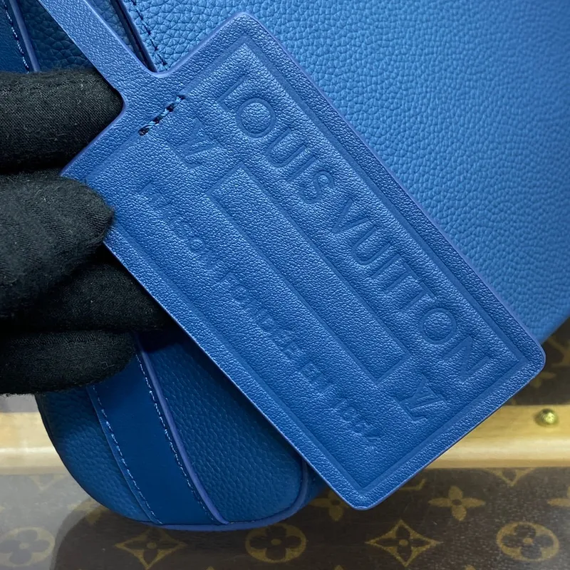 LV M23709 Louis Vuitton Taška přes rameno Takeoff Atlantic Blue