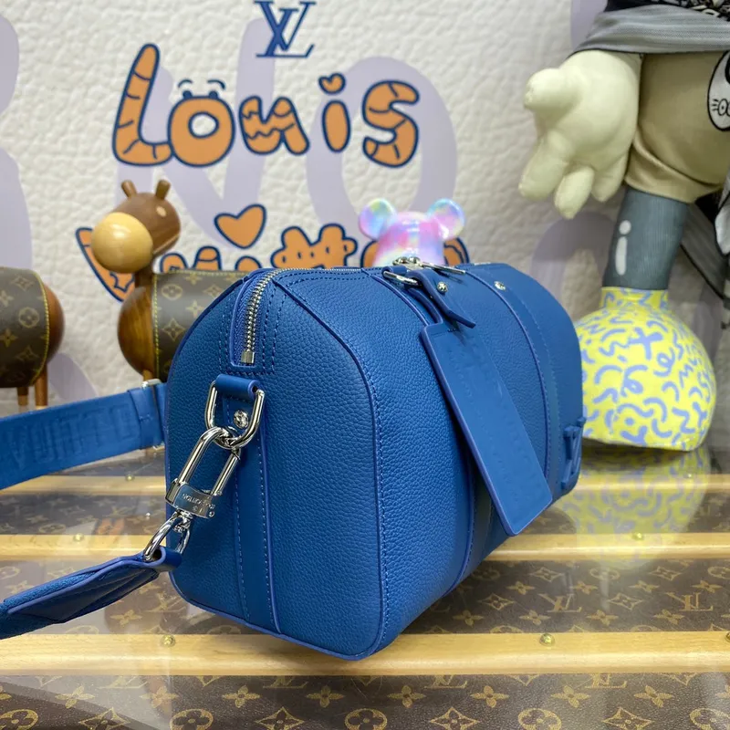 LV M23725 Taška Louis Vuitton City Keepall Tmavě modrá