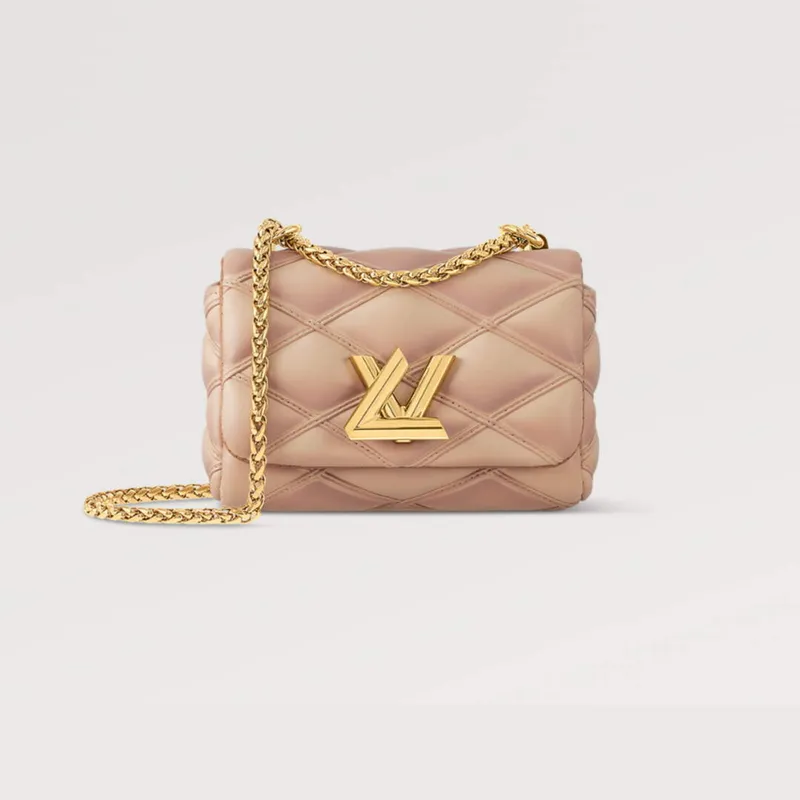 LV M82752 Louis Vuitton Pico GO 14 Taška Béžová/Růžová