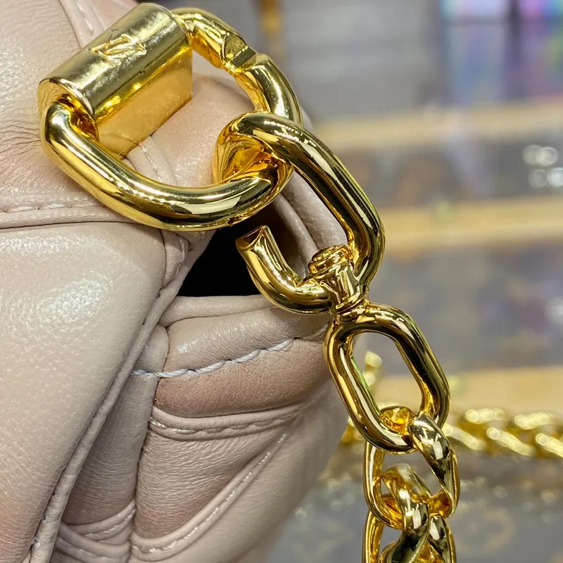 LV M82752 Louis Vuitton Pico GO 14 Taška Béžová/Růžová