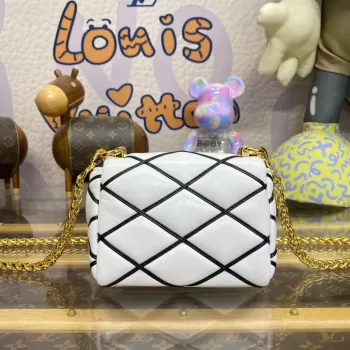 LV M23762 Louis Vuitton Pico GO 14 Taška Bílá/Černá