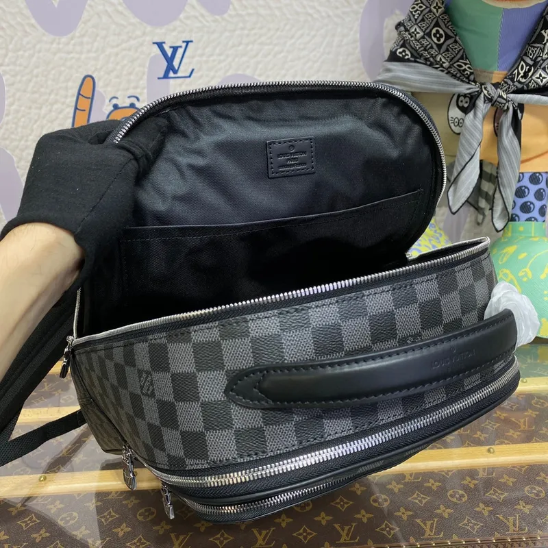 LV N40499 Batoh Louis Vuitton Avenue Damier Graphite z potažené plátno