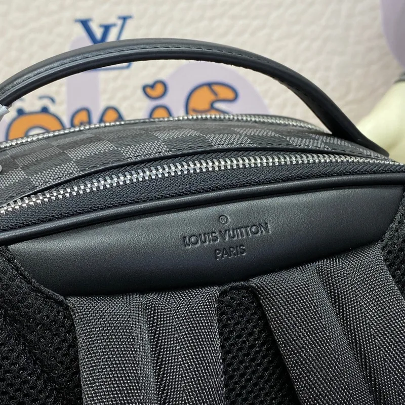 LV N40499 Batoh Louis Vuitton Avenue Damier Graphite z potažené plátno