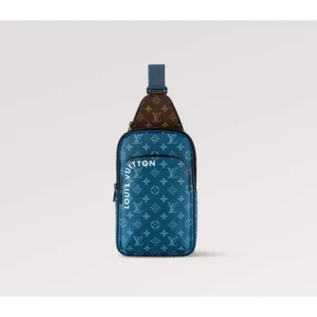 LV M23782 Louis Vuitton Avenue NM Slingbag Atlantická modrá
