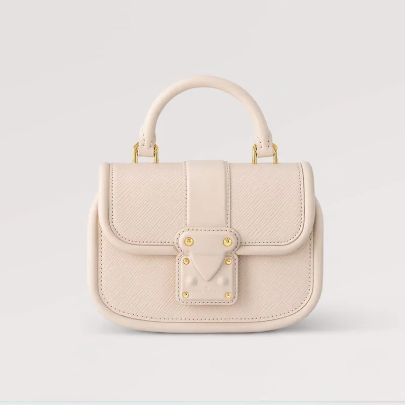 LV M22720 Louis Vuitton Taška Hide and Seek Quartz Bílá