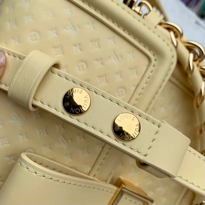 LV M22276 Louis Vuitton Dauphine MM Taška Žlutá