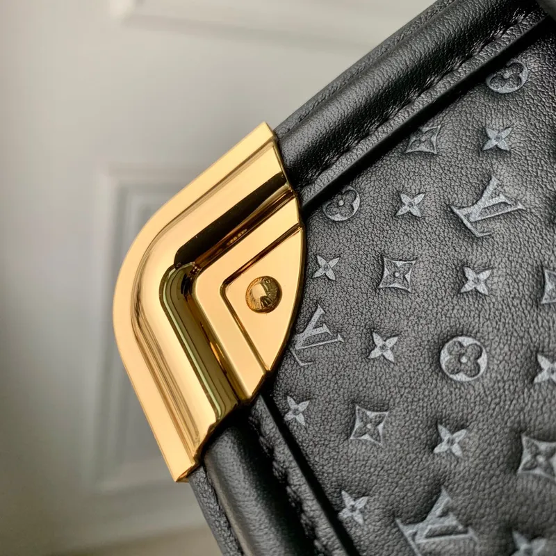 LV M22276 Louis Vuitton Dauphine MM Taška Černá