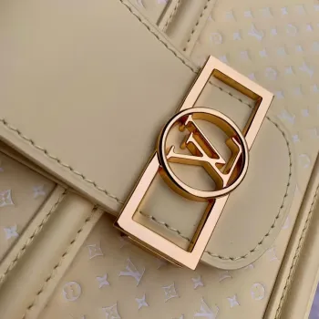 LV M22597 Louis Vuitton Mini Dauphine Černá Žlutá