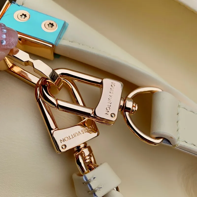 LV M22597 Louis Vuitton Mini Dauphine Černá Žlutá