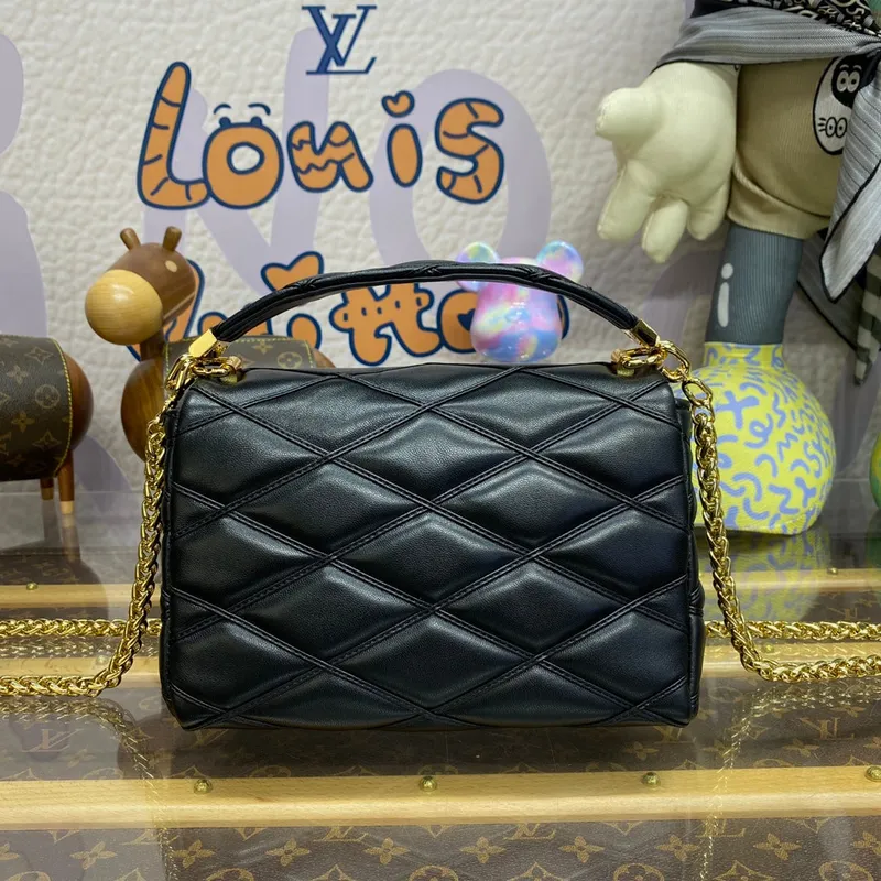 LV M22891 Louis Vuitton GO 14 MM Taška Černá