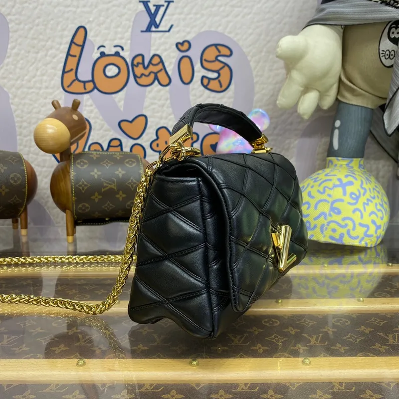 LV M22891 Louis Vuitton GO 14 MM Taška Černá